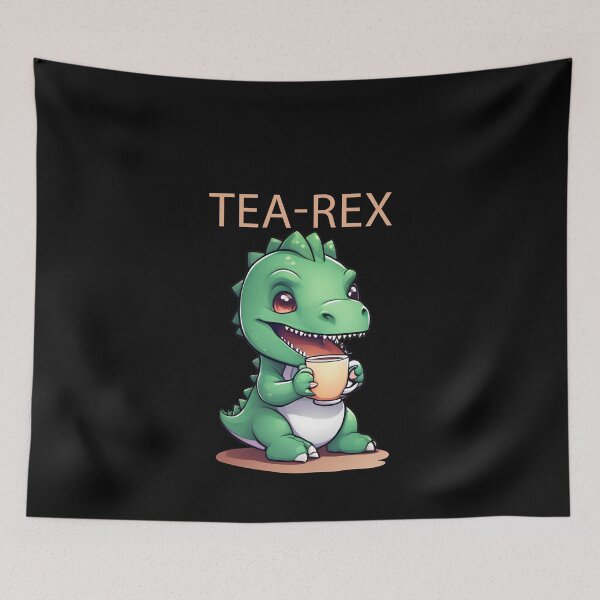 Item preview, TEA-REX - Tea Lover Dino designed and sold by Amineharoni.