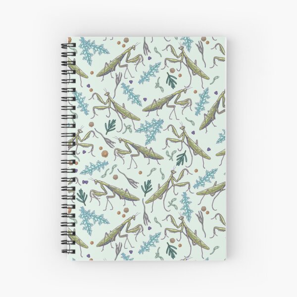 Item preview, praying mantis in the garden designed and sold by smalldrawing.