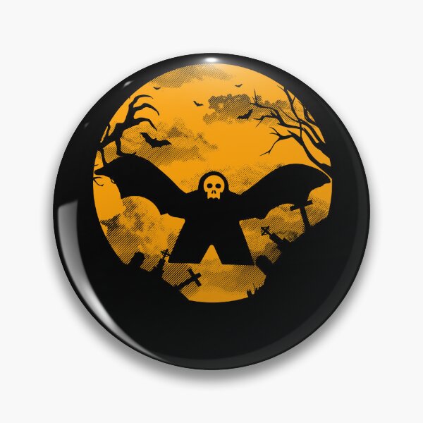 Item preview, Spooky Meeple Graveyard: A Board Gamer's Halloween designed and sold by Zanda-Nerd-Shop.