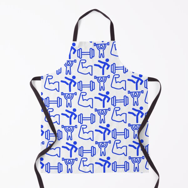Item preview, GYM Stickers Pack - Blue Gym Pattern designed and sold by Allomensiaa.