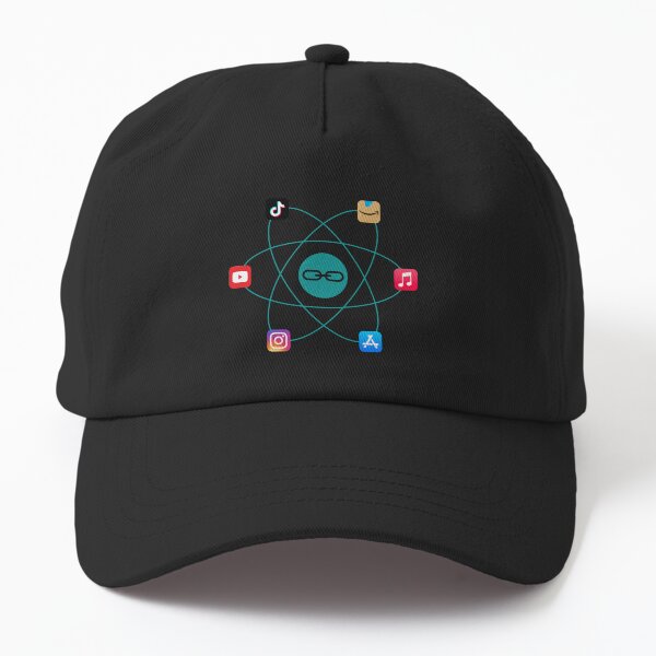 Aperçu de l'œuvre Atome minimaliste créée et vendue par URLgeniusMerch.