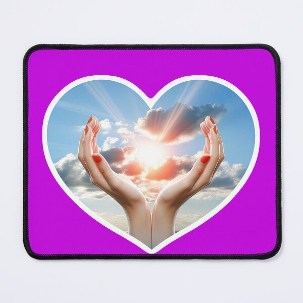 Item preview, Two hands show a heart in the sky designed and sold by abmkf.