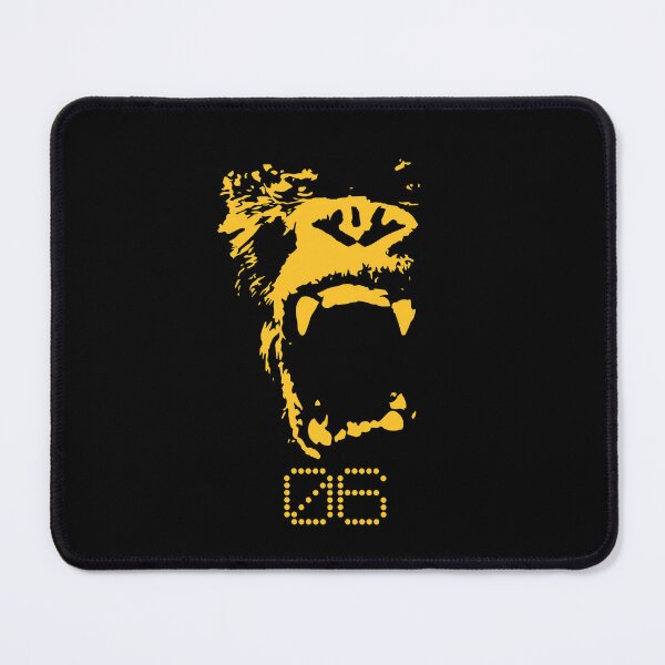 Item preview, Alpha Black and Gold Phi 06 Designs Gorilla designed and sold by 7-Hills.