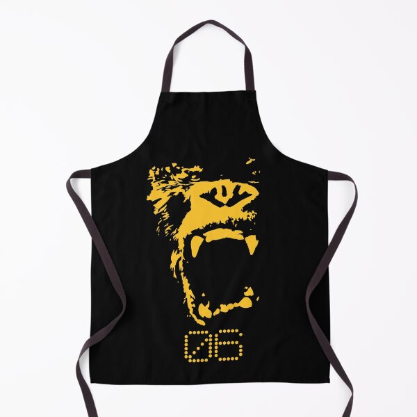 Item preview, Alpha Black and Gold Phi 06 Designs Gorilla designed and sold by 7-Hills.