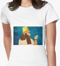 Purim, Haman Jewish, Esther, King Ahasuerus Women's Fitted T-Shirt