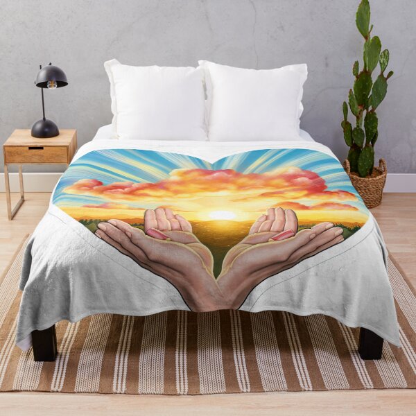 Item preview, The hands of a man and a woman hold the rays of the sun designed and sold by abmkf.
