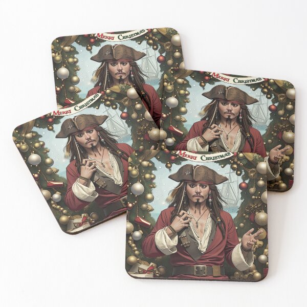 Item preview, Santa Sparrow brings presents POTC Tribute 2023 Edition designed and sold by 90snerd.