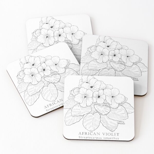 Item preview, African Violet designed and sold by WearyMeadows.
