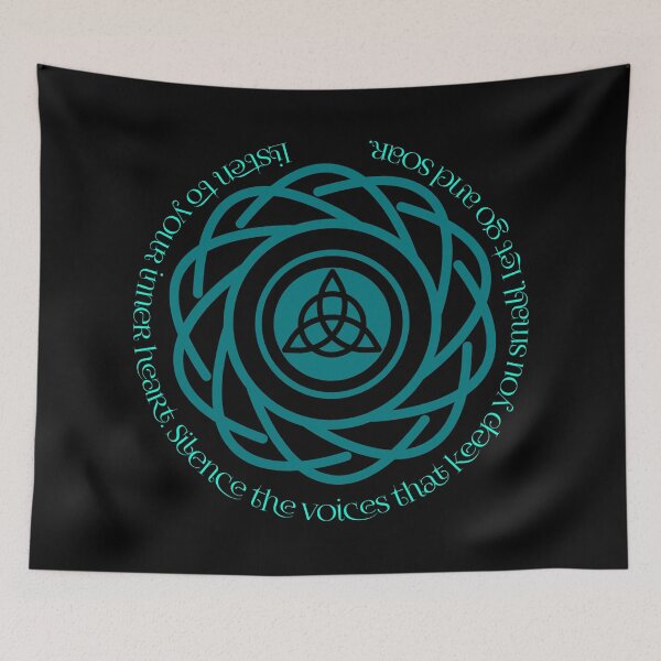 Item preview, Triquetra Listen to your inner heart. Silence the voices that keep you small. Let go and soar. designed and sold by KHWD.