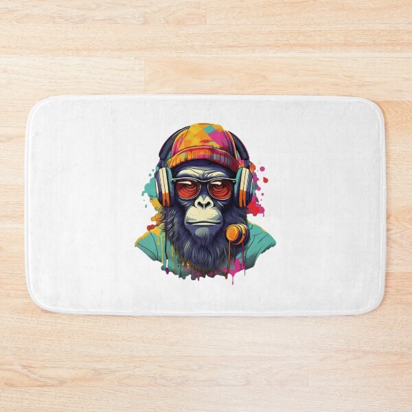 Item preview, Funny DJ Monkey Banana Beatmaster designed and sold by Dreamtodream.