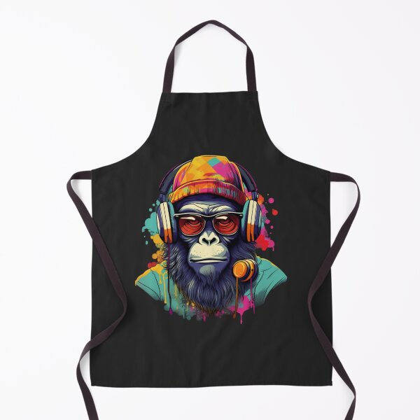 Item preview, Funny DJ Monkey Banana Beatmaster designed and sold by Dreamtodream.