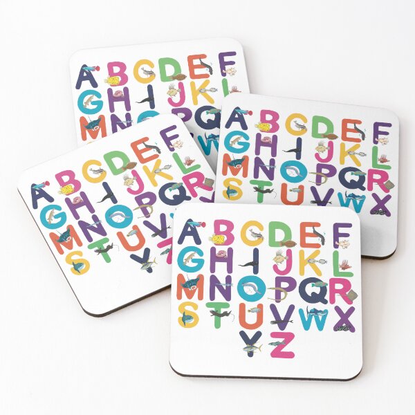Item preview, Fishy Alphabet designed and sold by Alan2903.