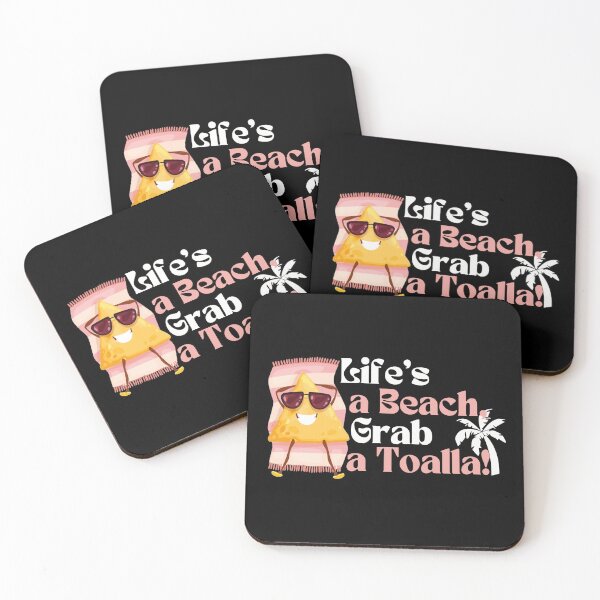 Item preview, lindo queso con gafas de sol en la playa durmiendo en una toalla rosa designed and sold by MotivaChic.