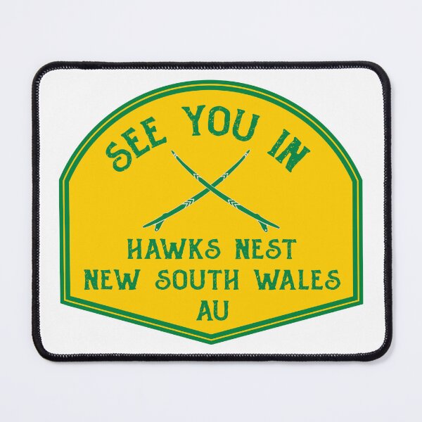 Item preview, Hawks Nest-New South Wales-Australia-Green and Gold-See You In Hawks Nest designed and sold by defimo.