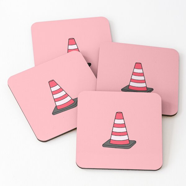 Item preview, Pink aesthetic traffic cone designed and sold by wonderxwander.