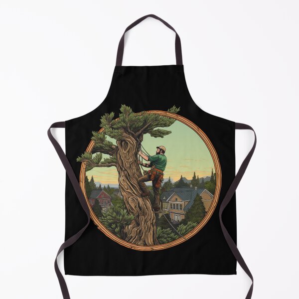 Item preview, Arborist Working On A Tree designed and sold by PiggyBoxer.