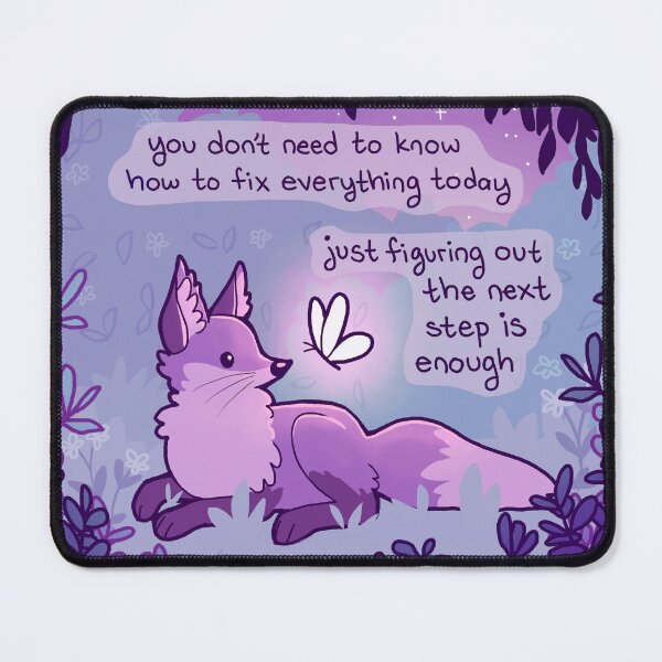 Item preview, "The Next Step" Fox and Butterfly designed and sold by thelatestkate.