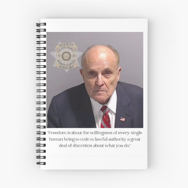 Item preview, Giuliani freedom quote designed and sold by MSTlady.