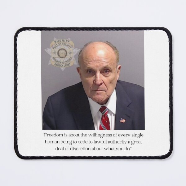 Item preview, Giuliani freedom quote designed and sold by MSTlady.