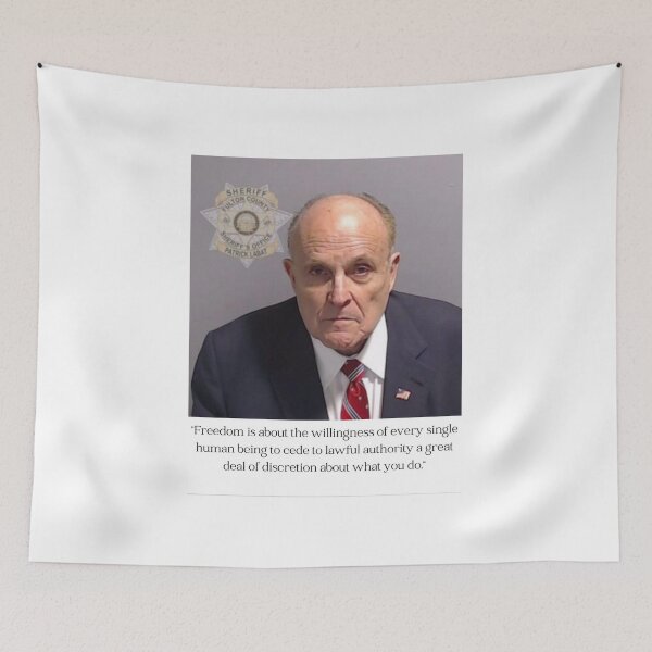 Item preview, Giuliani freedom quote designed and sold by MSTlady.