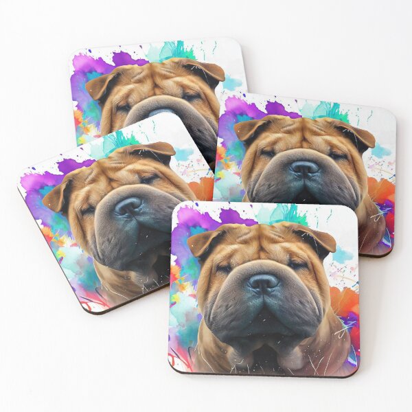 Item preview, Shar-Pei Dreams Splash Art designed and sold by The Digital Compass.