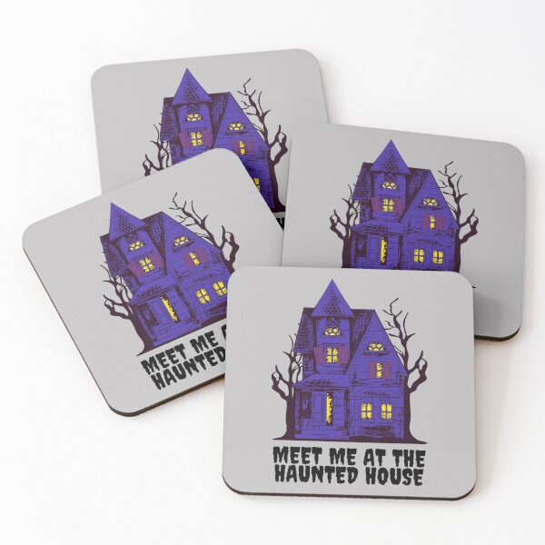 Artikelvorschau, Treffen Sie mich im Haunted House Blue Halloween entworfen und verkauft von Sunshine-Dreams.