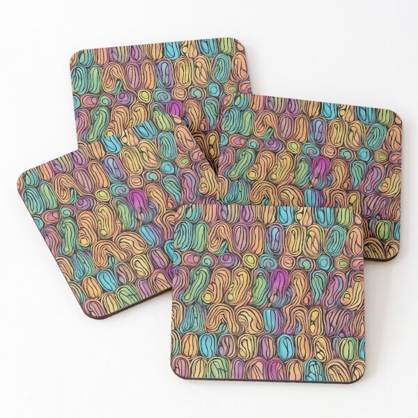 Item preview, Trippy Bean pattern designed and sold by Ac3k.