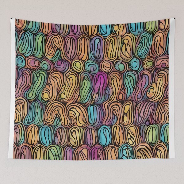 Item preview, Trippy Bean pattern designed and sold by Ac3k.