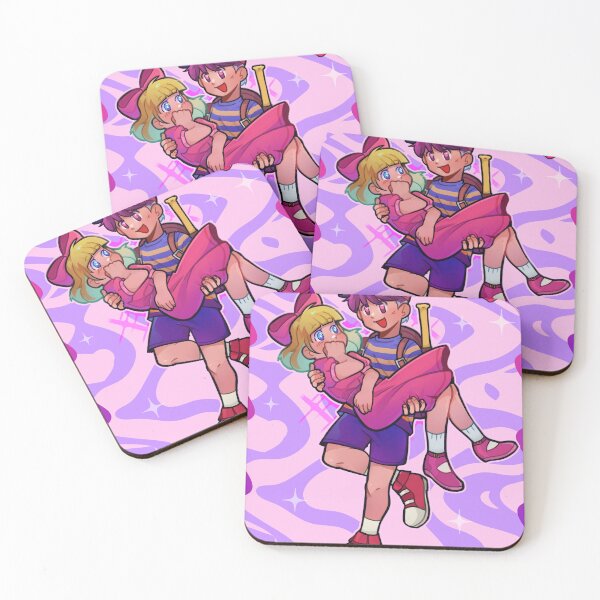 Item preview, Ness and Paula Earthbound designed and sold by yumieyamie.