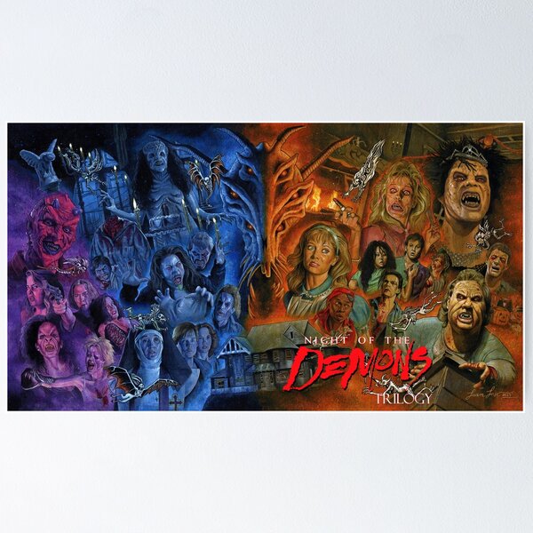 Item preview, Night of the Demons Trilogy with Title designed and sold by juanjoseart1980.