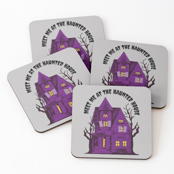 Artikelvorschau, Treffen Sie mich im Haunted House Purple Arch Halloween entworfen und verkauft von Sunshine-Dreams.