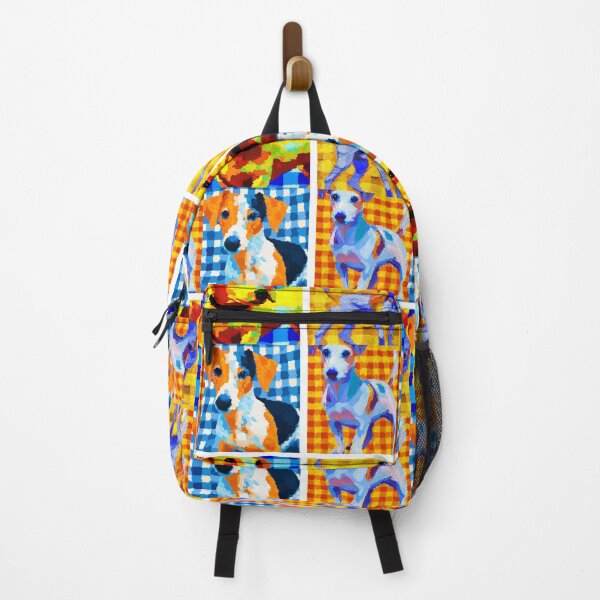 Item preview, Hounds in a Patchwork of Gingham Dogs (AI Generated Art) designed and sold by Cowboy Folly.