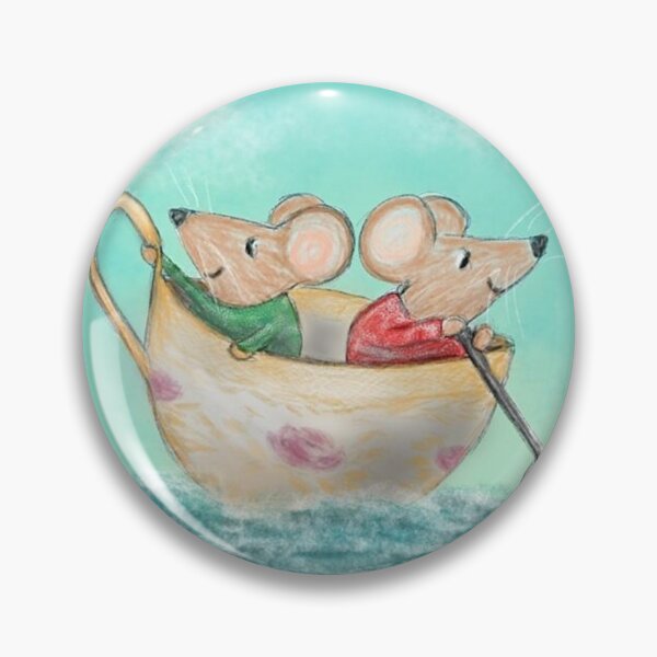 Item preview, Mice in a tea cup designed and sold by carahodgsonart.