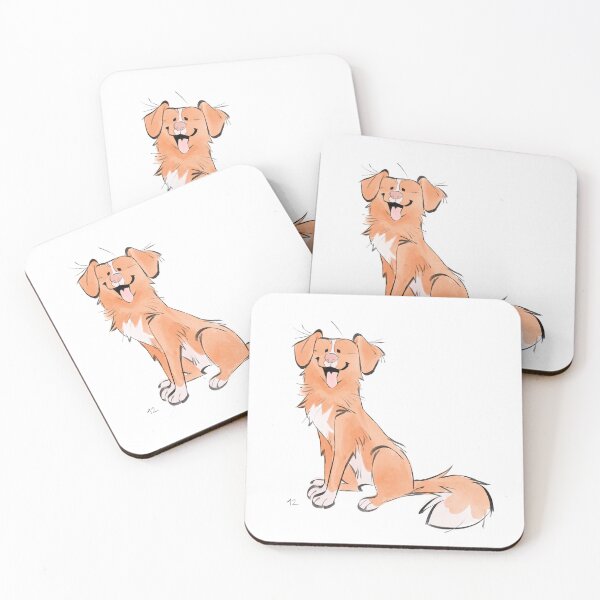Item preview, Doggust day 12 Nova Scotia Duck Tolling Retriever designed and sold by kewaizii.