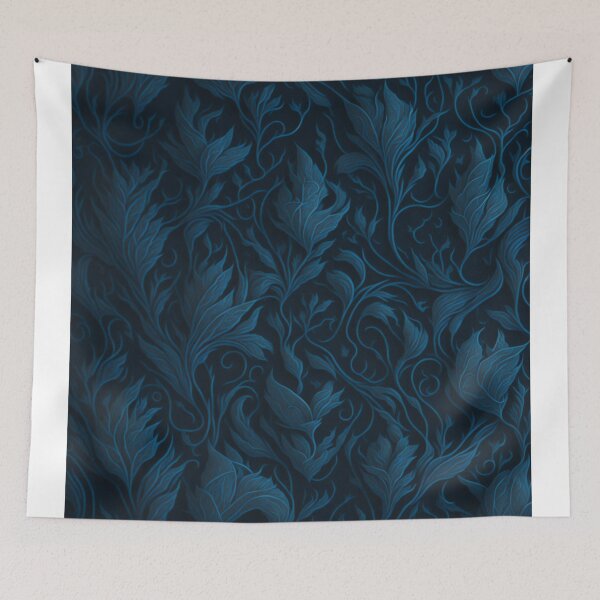 Item preview, Blue dark colour interference pattern designed and sold by AlfredSSikula.