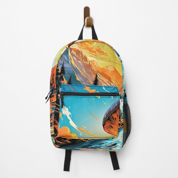 Item preview, Flying down in a parachute above a mountain stream designed and sold by iguananick.