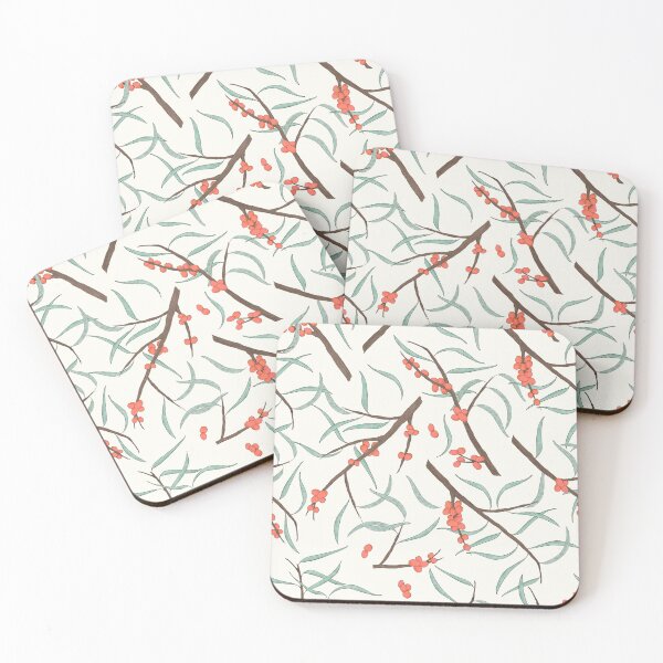 Item preview, Botanical pattern - Branches with berries #7 designed and sold by Origillus.