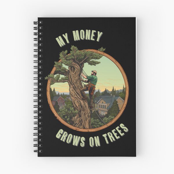 Item preview, My Money Grows On Trees Arborist Job designed and sold by PiggyBoxer.