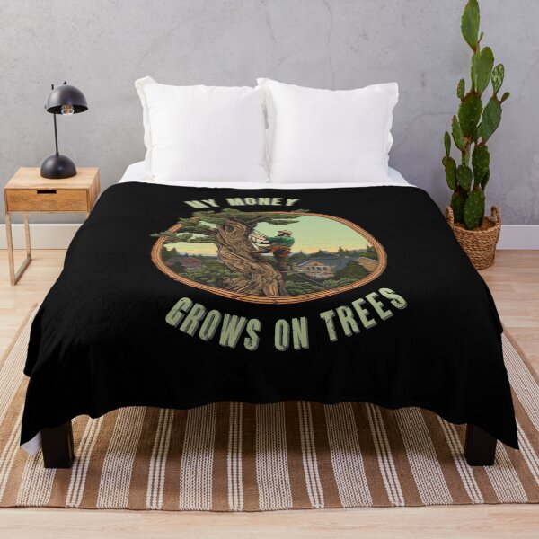 Item preview, My Money Grows On Trees Arborist Job designed and sold by PiggyBoxer.