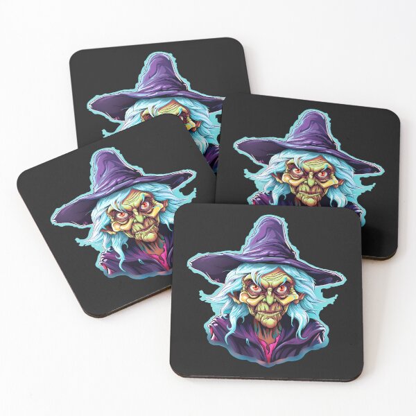 Item preview, Spooky halloween witch designed and sold by Wickystickers.