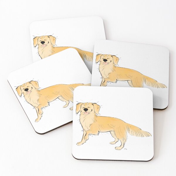 Item preview, Doggust day 14 Golden Retriever designed and sold by kewaizii.