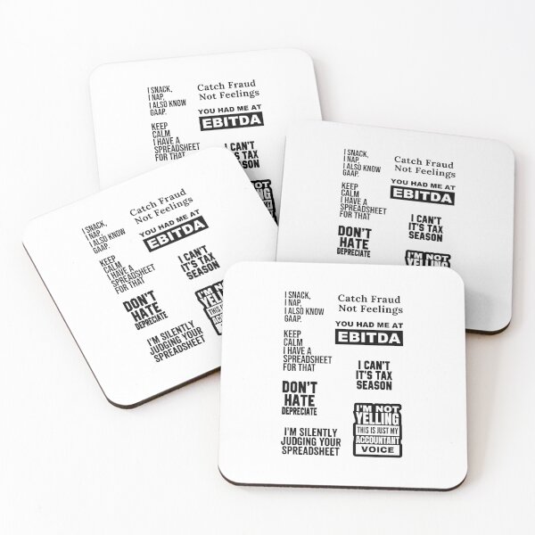 Item preview, Funny Accounting puns sticker bundle, Accountant Gift designed and sold by Eddyed.