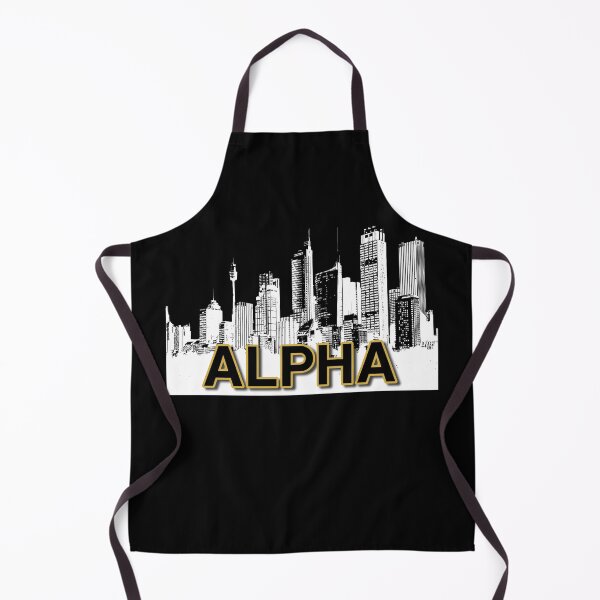 Item preview, Alpha Black and Gold 1906 Phi City designed and sold by 7-Hills.