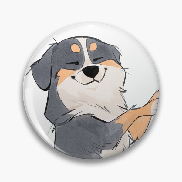 Item preview, Doggust day 15 Bernese Mountain Dog designed and sold by kewaizii.