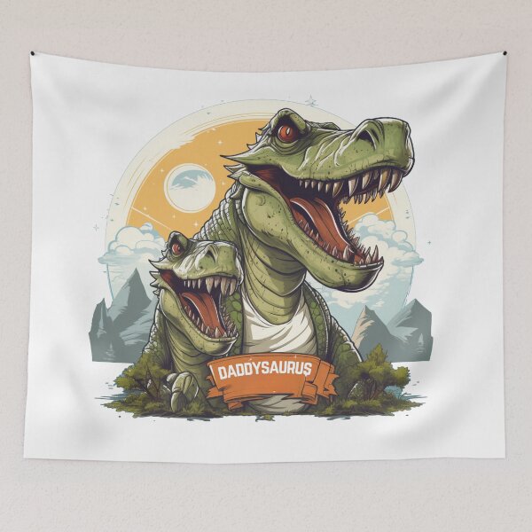 Item preview, Daddysaurus: The Alpha Dino Dad designed and sold by KaleidoKiosk.