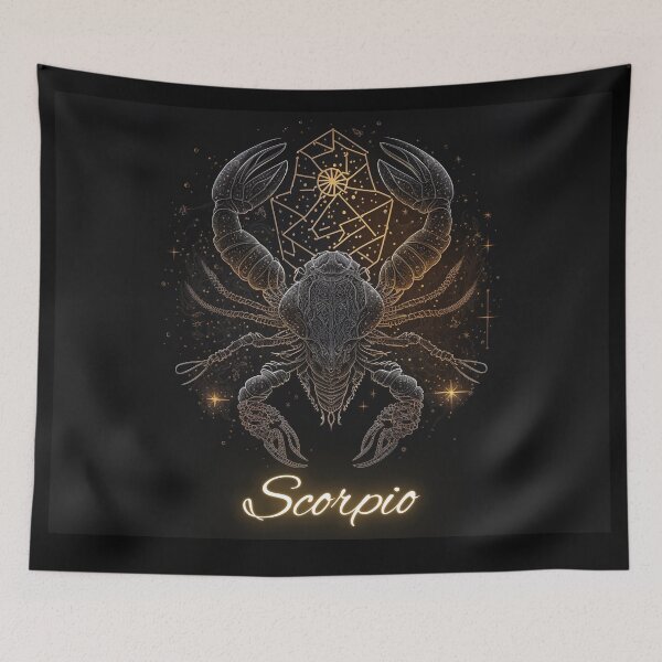 Item preview, Scorpio Zodiac Sign designed and sold by ieluxury.