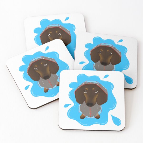 Item preview, Rainy Day Dachshund designed and sold by geo127.