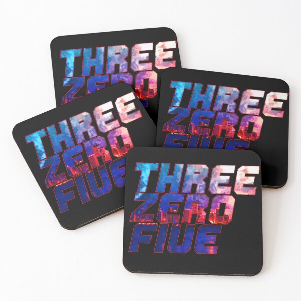 Item preview, 305 Area Code Skyline Florida Miami Sunset designed and sold by Loudpress.