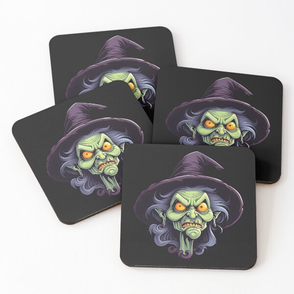 Item preview, Spooky halloween witch designed and sold by Wickystickers.