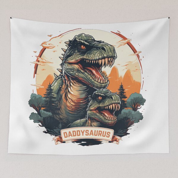 Item preview, Daddysaurus: The Alpha Dino Dad designed and sold by KaleidoKiosk.